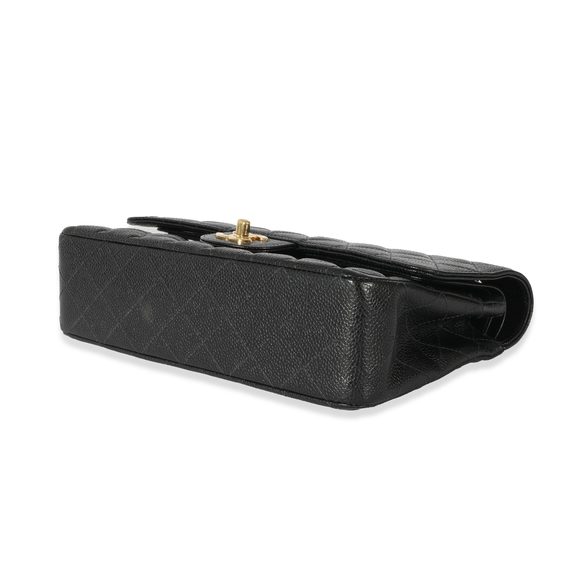 Chanel Black Caviar Medium Classic Flap Bag - Picture 6 of 9